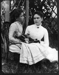 Akita: A Most Loyal Companion 5 Keller with Anne Sullivan vacationing on Cape Cod in July 1888