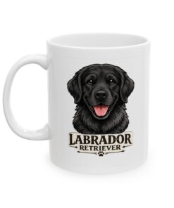 Alternative view of Labrador Retriever Dog Mug (11oz/15oz)
