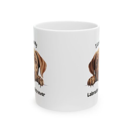 Labrador Retriever: #1 Most Popular Family Dog 5 Labrador Retriever Dog Mug (11oz/15oz)