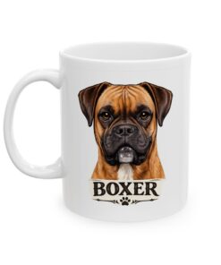 Alternative view of Boxer Dog Mug (11oz/15oz)