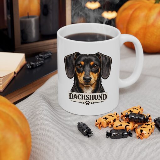 Dachshund: Too Brave For Its Own Sake? 7 Dachshund Dog Mug (11oz/15oz)