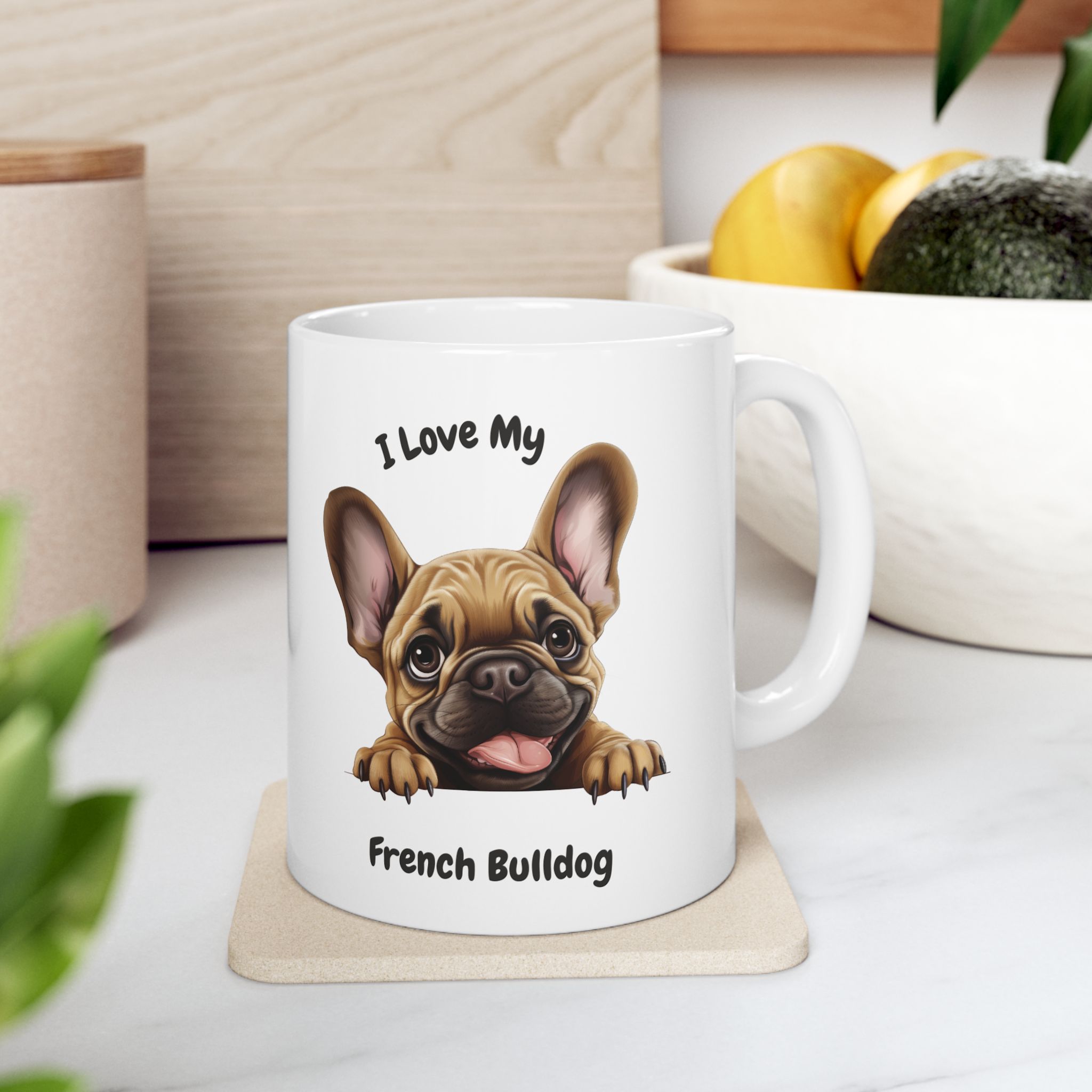 French Bulldog Dog Mug (11oz/15oz) - Image 1