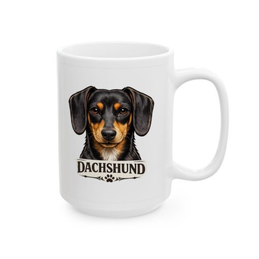 Dachshund: Too Brave For Its Own Sake? 9 Dachshund Dog Mug (11oz/15oz)