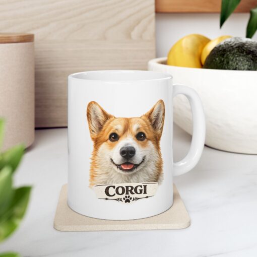 Cardigan Welsh Corgi 4 Corgi Dog Mug (11oz/15oz)