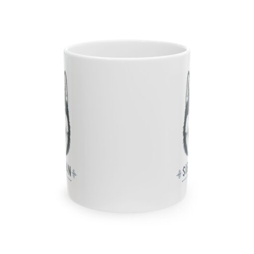 Siberian Husky: A Powerful Sled Dog 5 Siberian Husky Dog Mug (11oz/15oz)