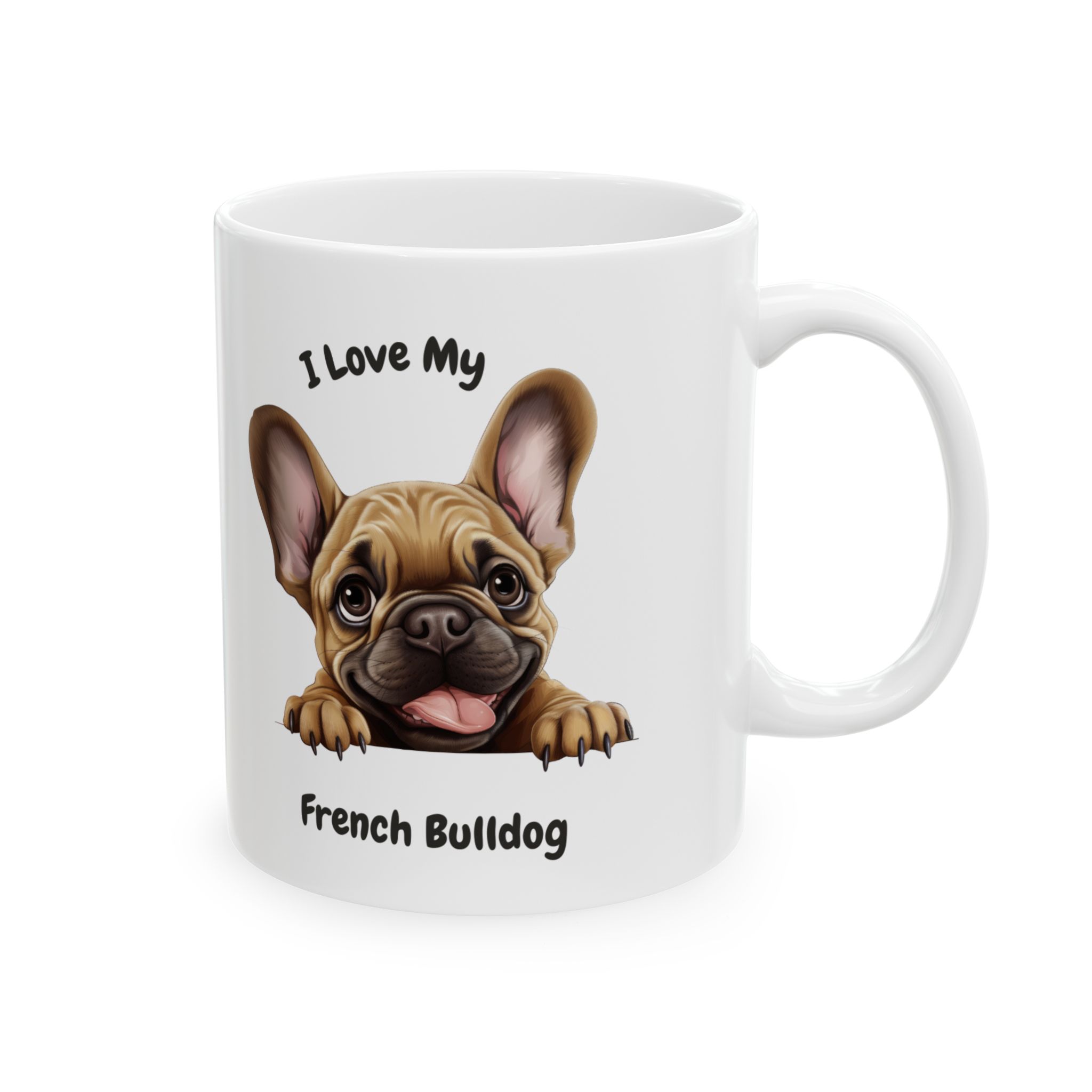 French Bulldog Dog Mug (11oz/15oz) - Image 3