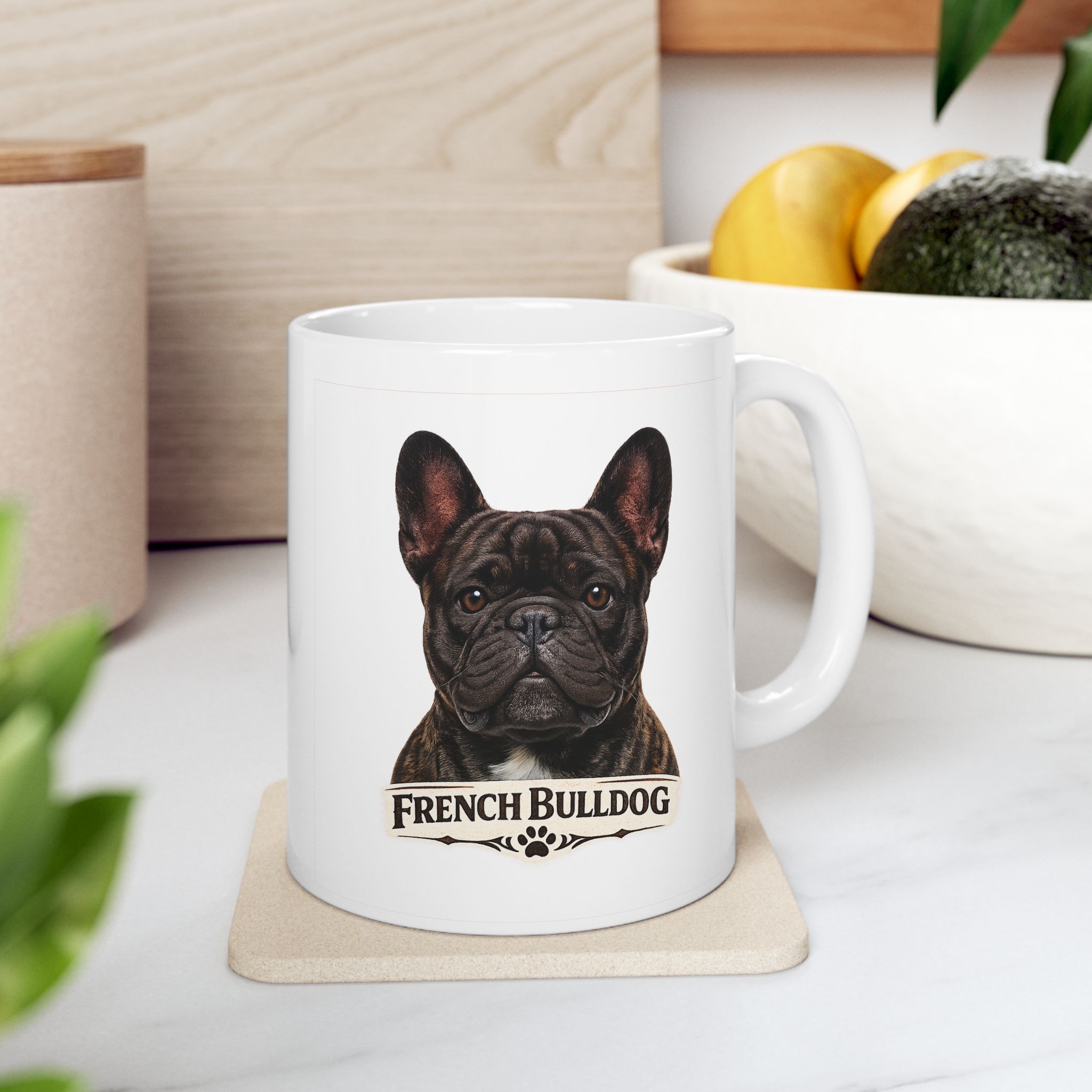 French Bulldog Dog Mug (11oz/15oz) - Image 1