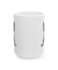 Miniature Schnauzer Salt and Pepper Cropped Ears Dog Mug (11oz/15oz) - Image 10