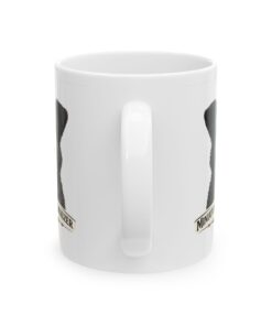 Miniature Schnauzer Black Uncropped Ears Dog Mug (11oz/15oz) - Image 6